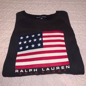 Polo Ralph Lauren American flag sweatshirt